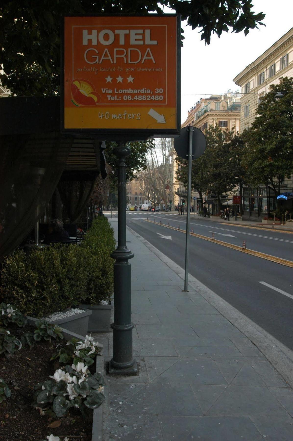 Hotel Garda Roma Esterno foto